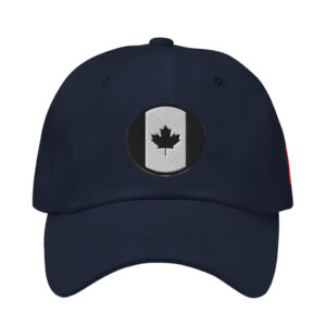 Canada Maple Leaf Black 2025 Hat