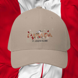 Canada St Joseph Island Embroidered Hat