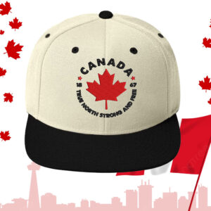 Canada Strong, Elbows Up Embroidery Hat