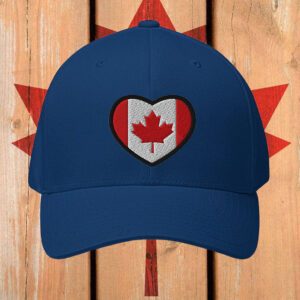 Canadian Heart Flag Hat