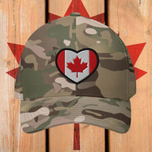 Canadian Heart Flag Hat