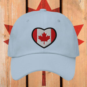 Canadian Heart Flag Hat