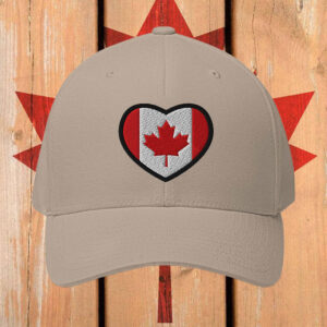Canadian Heart Flag Hat