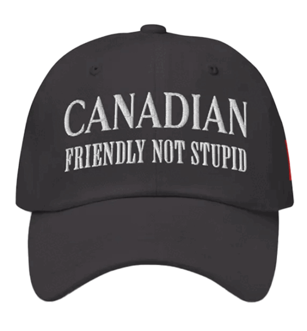 Canadian Riendly Not Stupid Hat