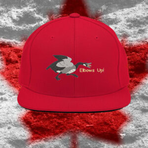 Elbows Up Canada Angry Goose Hat