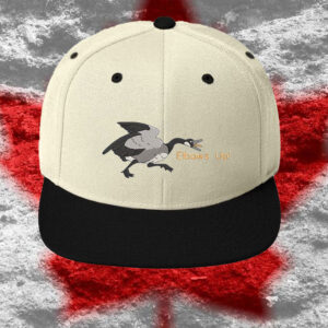 Elbows Up Canada Angry Goose Hat