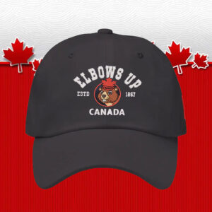 Elbows Up Canada Beaver ESTD 1867 Hat