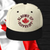 Elbows Up Gloves Off Fun Hockey Hat