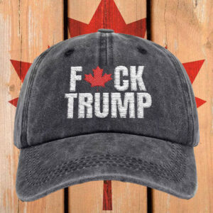 Embroidered Canada Fuck Trump Hat