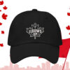 Embroidered Elbows Up Canada Maple Leaf Hat