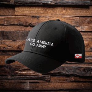 Embroidered Make America Go Away, Canada Maple Leaf Hat