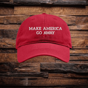 Embroidered Make America Go Away, Canada Maple Leaf Hat