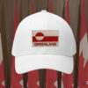 Greenland National Flag Embroidered Hat