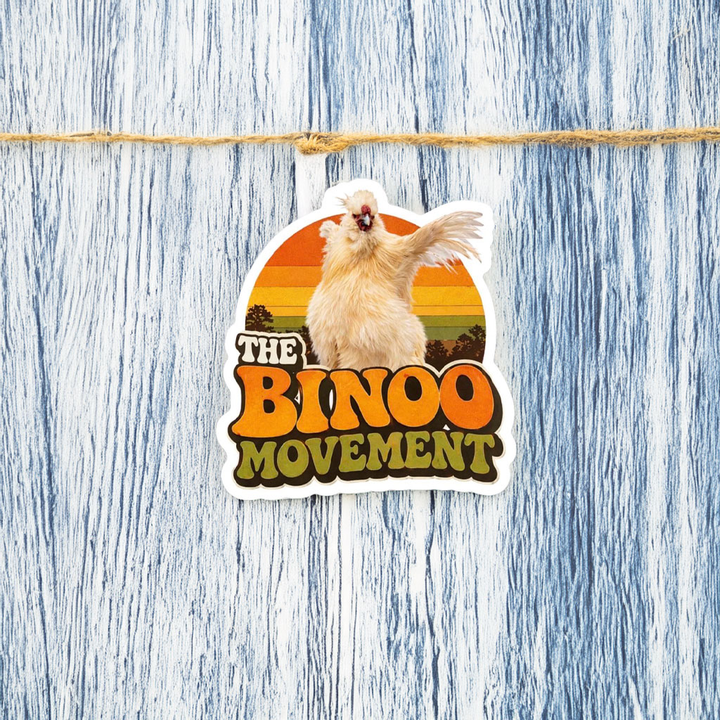 Binoo Movement Lives On Stickers
