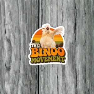 Binoo Movement Lives On Stickers