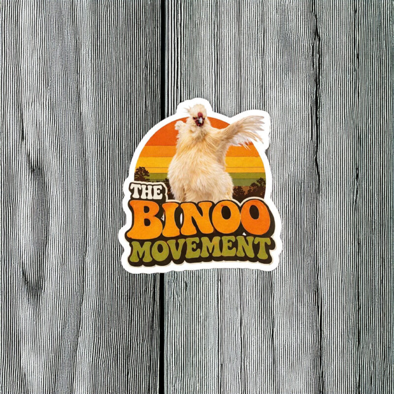 Binoo Movement Lives On Stickers