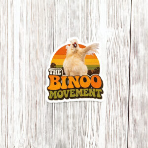 Binoo Movement Lives On Stickers