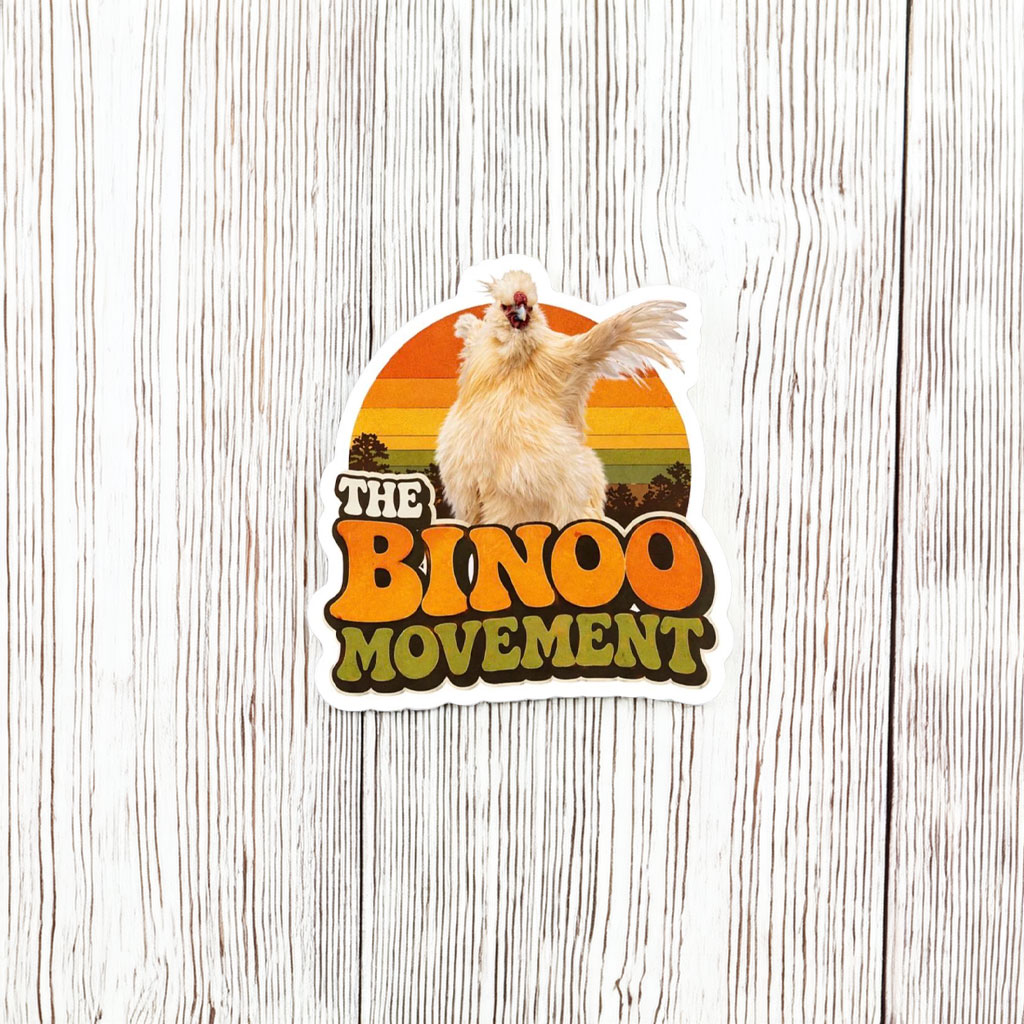 Binoo Movement Lives On Stickers