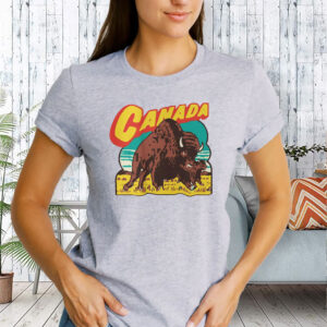 Canada Buffalo - Retro Canadian T-Shirt
