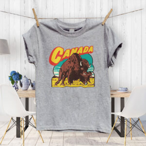 Canada Buffalo - Retro Canadian T-Shirt