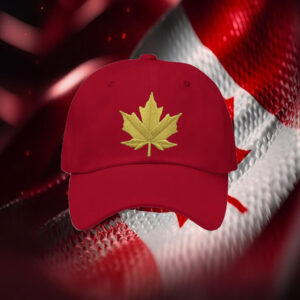 Canada Canadian Flag Maple Leaf Embroidered Hat