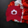 Canada Maple Leaf Baseball 2025 Hat
