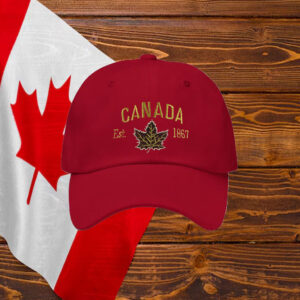 Canada Maple Leaf EST 1867 Hat