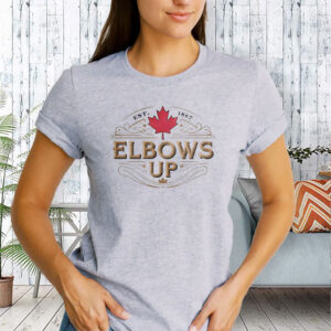 Canadian Flag - Elbows Up Canada EST 1867 T-Shirt
