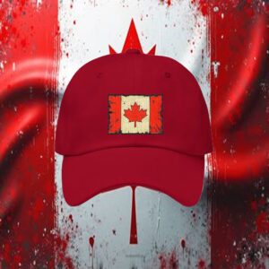 Canadian Flag Embroidery Hat
