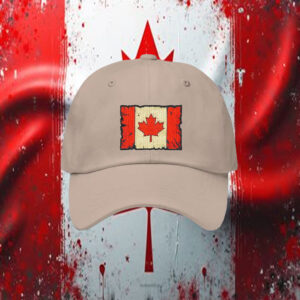 Canadian Flag Embroidery Hat