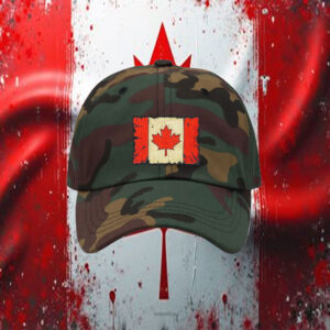 Canadian Flag Embroidery Hat