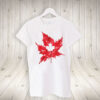 Canadian Flag Maple Leaf - Canadian Roots Heritage 2025 T-Shirt