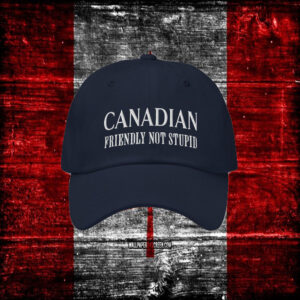 Canadian Friendly Not Stupid 2025 Hat