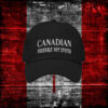Canadian Friendly Not Stupid 2025 Hat