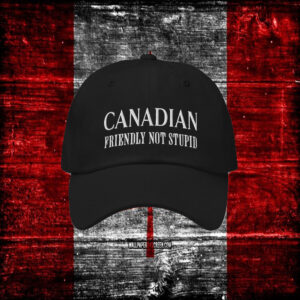 Canadian Friendly Not Stupid 2025 Hat