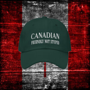 Canadian Friendly Not Stupid 2025 Hat