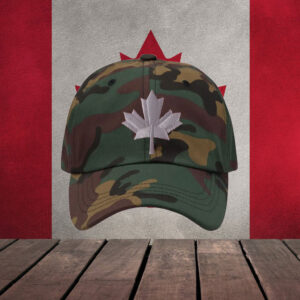 Canadian Maple Leaf Canada Embroidery Hat