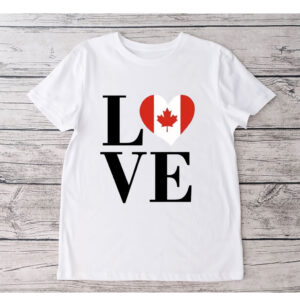 Canadian Pride LOVE T-Shirt