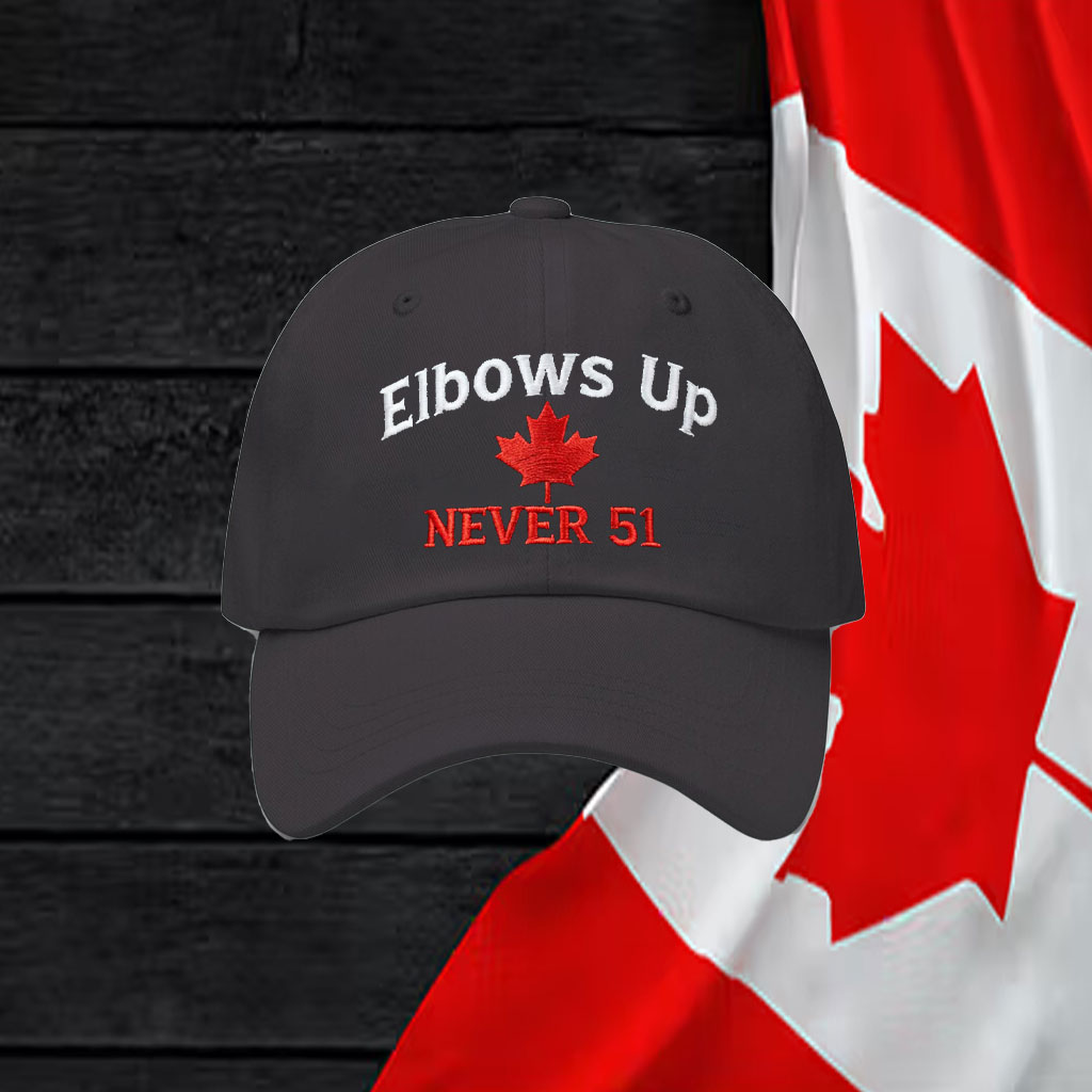 Elbows Up Never 51 Baseball Hats