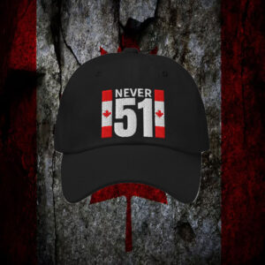 Embroidered Canada - Never 51Hat