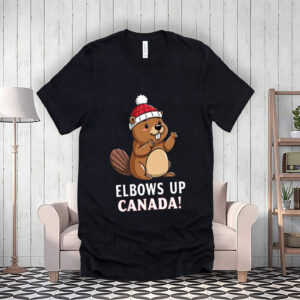 Top with Beaver & Santa Hat Canada 2025 T-Shirt