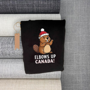 Top with Beaver & Santa Hat Canada 2025 T-Shirt